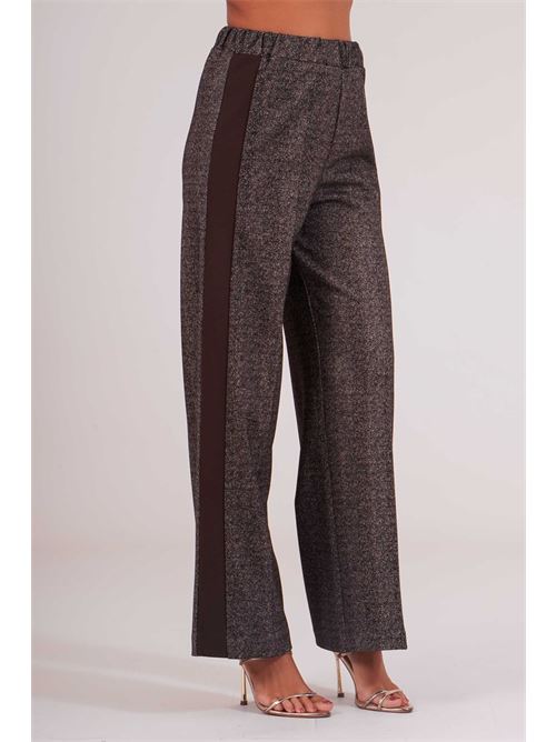 Pantalone elastico GM by Gai Mattiolo | GM4334MORO